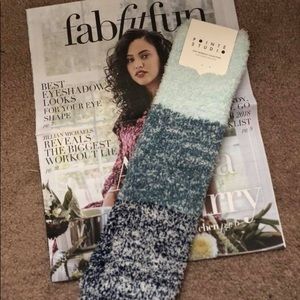 From FabFitFun Box‼️ Aloe Infused Cozy Socks‼️